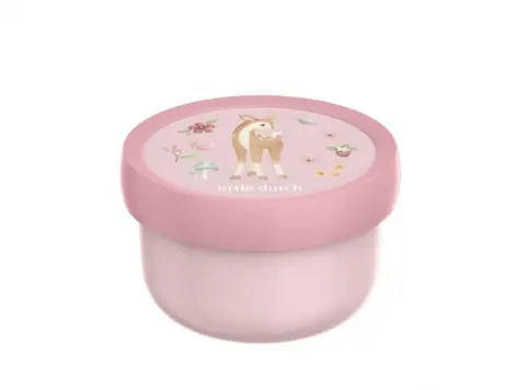 Little Dutch Box na ovoce s vidličkou Fairy Garden růžová
