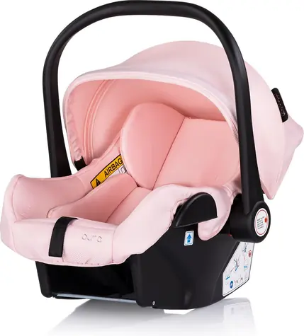 CHIPOLINO Autosedačka Aura i-Size 40-85cm Pink Marshmallow