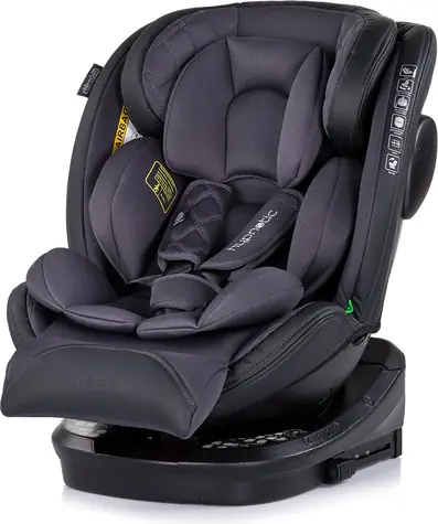 CHIPOLINO Autosedačka Hypnotic i-Size 40-150cm Isofix 360 Anthracite