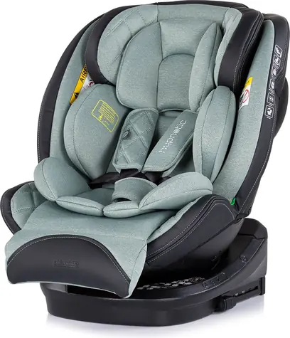 CHIPOLINO Autosedačka Hypnotic i-Size 40-150cm Isofix 360 Basil