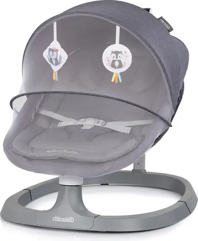 CHIPOLINO Kojenecké lehátko Lambada Anthracite