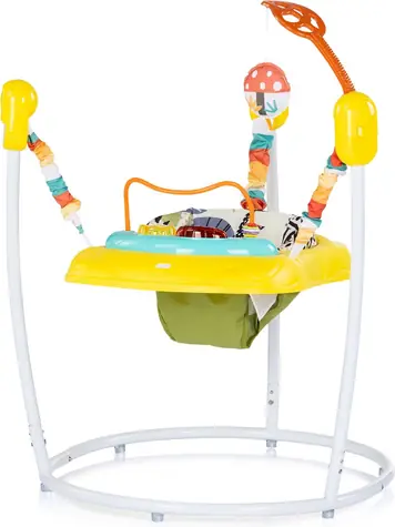 CHIPOLINO Skákadlo pro miminko Jumpy Car Yellow