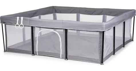 CHIPOLINO Dětská ohrádka Easy Grey
