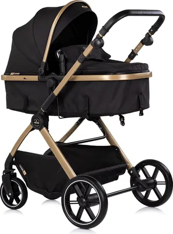 CHIPOLINO Kočárek kombinovaný Pearl 2v1 Noir