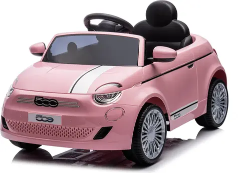 CHIPOLINO Elektrické auto FIAT 500 Pink