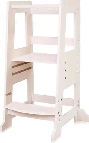 CHIPOLINO Dětská učící věž Bílá