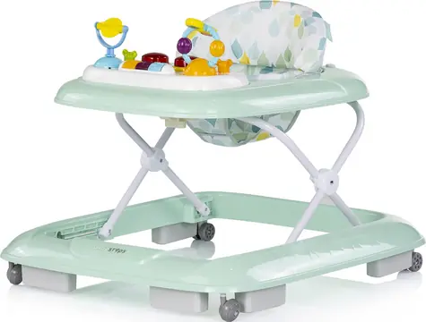 CHIPOLINO Chodítko interaktivní Baby Steps Mint