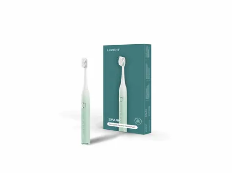Be Lucent Spark Sonic zelená / elektrický zubní kartáček / USB-C