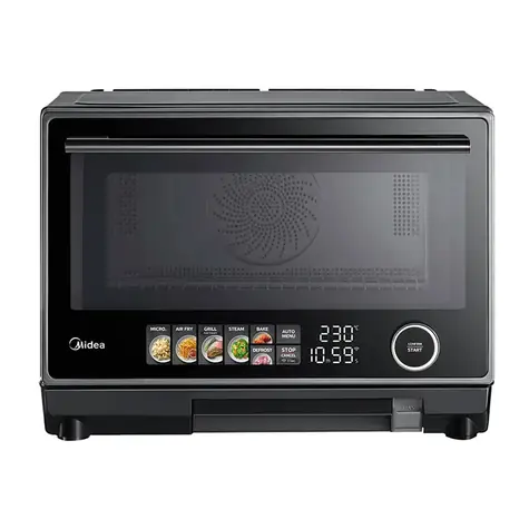 Midea MSO25H černá / Multifunkční trouba 4v1 / 900 W / 25 L 