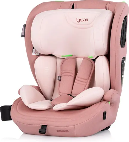 CHIPOLINO Autosedačka Tycoon i-Size Pink Marshmallow / 76-150 cm / od 9 do 36 kg