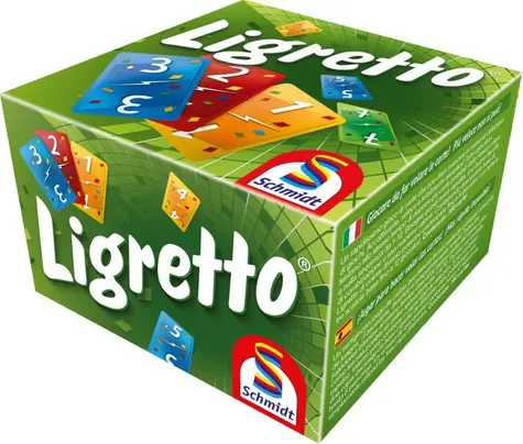 SCHMIDT Ligretto - ZELENÁ / Délka hry: 30 minut / Počet hráčů: 2 - 4 / od 8 let