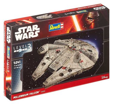 Revell Star Wars Millenium Falcon / Plastikový model / 1:241 / Počet dílků 20 / Doporučený věk: od 10 let