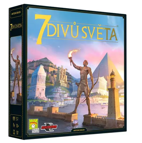 Repos 7 Divů světa Nová edice / Délka hry: 30 minut / Počet hráčů: 3 - 7 / od 10 let