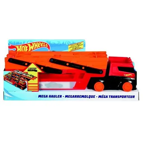 Mattel Hot Wheels GHR48 Mega Transportér / nákladní auta pro autíčka / od 3 let