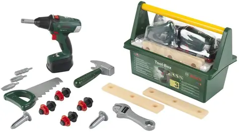 Theo Klein 8520 Bosch sada nářadí s akušroubovákem / od 3 let