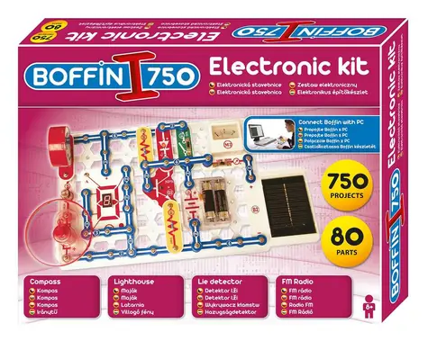 Boffin I 750 / 80 součástek / 750 projektů / od 8 let