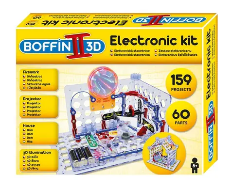 Boffin II 3D / 60 součástek / 159 projektů / od 8 let