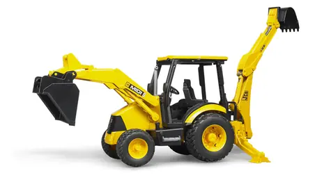 Bruder 02427 JCB MIDI čelní nakladač s bagrem / 1:16 / od 3 let