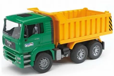 Bruder 02765 Nákladní auto MAN TGA se sklápěcí korbou / 1:16 / od 3 let