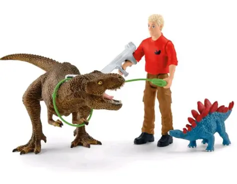 Schleich Dinosaurs 41465 Útok Tyranosaura rexe / od 3 let