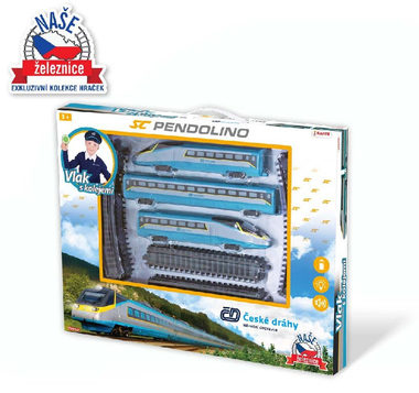 RAPPA Vlak České dráhy SC Pendolino se zvukem a světlem / od 3 let