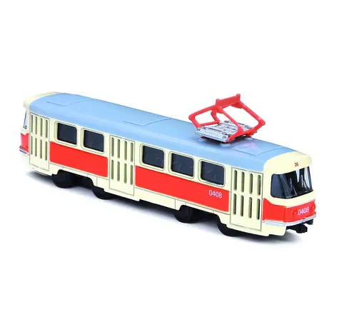 RAPPA Kovová česká retro tramvaj 16 cm / od 3 let