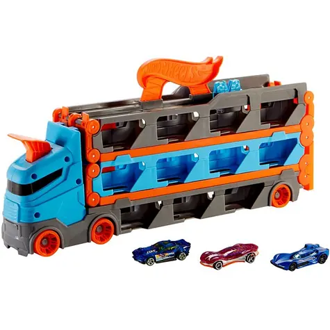 Mattel Hot Wheels GVG37 (HGH33) Nadupaný tahač / 1:64 / o 3 let