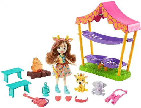 Mattel Enchatimals TM33 Jedeme tábořit herní set / od 4 let