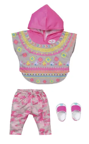 Zapf Creation Baby Born Souprava s pončem Deluxe - 43 cm / od 3 let