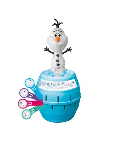 TOMY - Disney Frozen společenská hra Vyskakovací Olaf / od 4 let