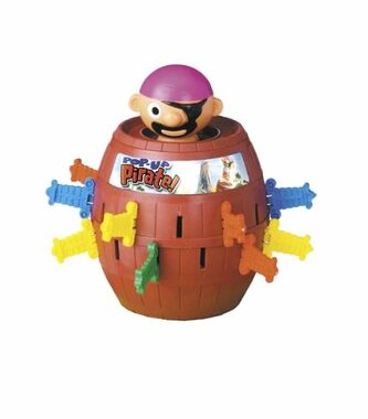 TOMY - Společenská hra Vyskoč piráte! / od 4 let