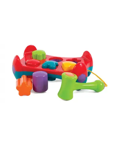 Playgro - Zatloukačka s tvary / od 12 měsíců