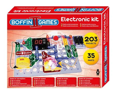 Boffin II HRY / 35 součástek / 203 projektů / od 8 let