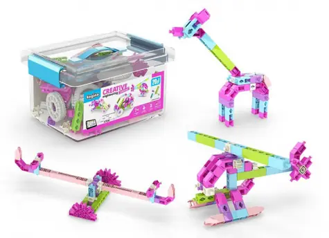 ENGINO Maker Girl 20v1 / Stavebnice / 111 dílů / od 7 let