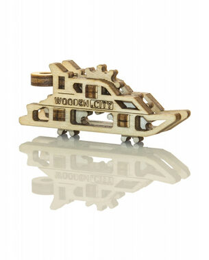 Wooden City 3D Puzzle přívěsky lodě / 28 dílů / od 14 let