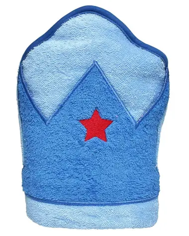 Playgro - Dětská osuška s kapucí modrá / od 0 měsíců