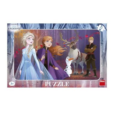 DINO FROZEN II / 15 dílků / od 3 let