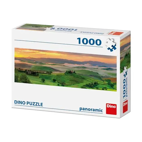 DINO Západ slunce nad horami - Panoramic / 1000 dílků / od 15 let
