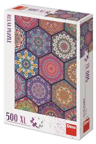 DINO Mandaly / 500 dílků / XL / od 10 let