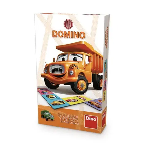 DINO Domino Tatra / Délka hry: 15 min. / Počet hráčů: 2 / od 4 let