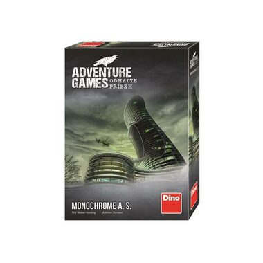 DINO Adventure games: Monochrome a.s. - Párty hra / Délka hry: 240 minut / Počet hráčů: 1-4 / od 16 let