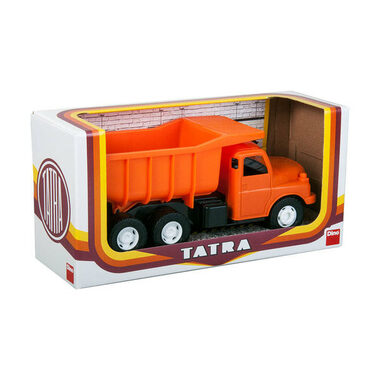 DINO Tatra 148 celooranžová 30cm / Hračka na písek 