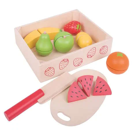 Bigjigs Toys Krájecí ovoce v krabičce / od 18 měsíců