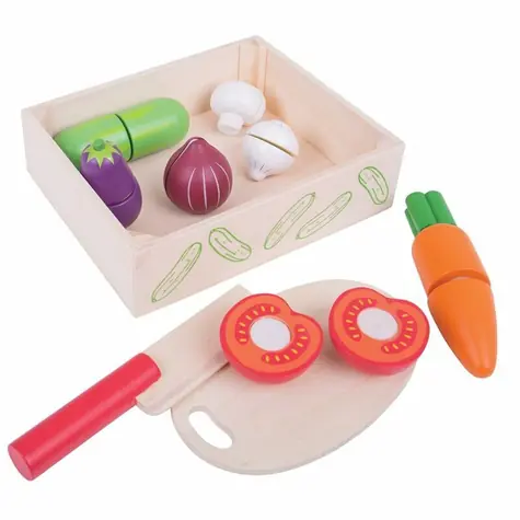 Bigjigs Toys Krájecí zeleniny v krabičce / od 18 měsíců