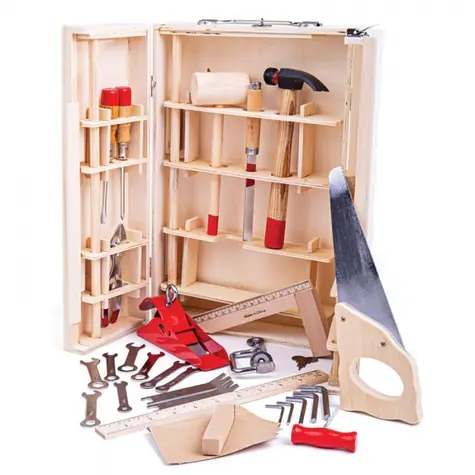 Bigjigs Toys Kufřík s nářadím Junior / od 6 let