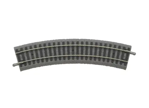 Piko 55411 Kolej oblouková R1 30° s podložím / Měřítko: H0 (1:87) / Rádius:(R1) 360mm / Úhel: 30° / od 14 let 