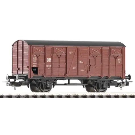 Piko 57705 Krytý vagón G02 DR III / Měřítko:H0(1:87) / Délka: 105 mm / Rádius: 358 mm / od 14let 