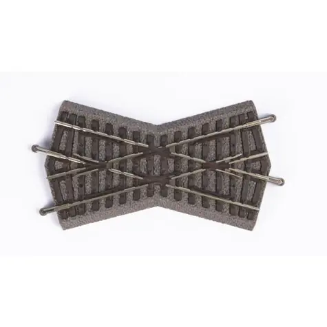 Piko 55441 Křižovatka K30 (G119) s podložím / Měřítko: H0 (1:87) / Délka: 119 mm / Úhel: 30° / od 14 let 