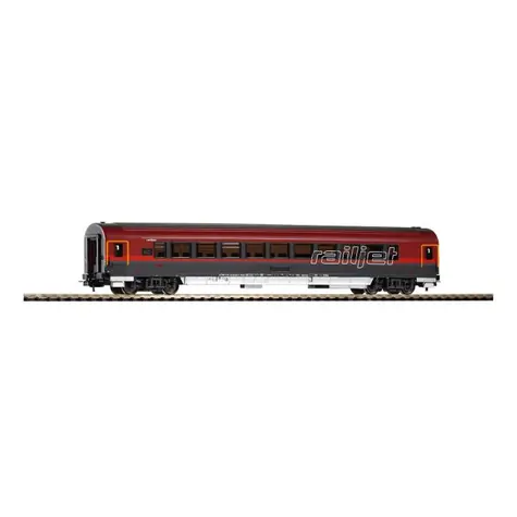 Piko 57642 Osobní vagón Ampz 1. tř. Railjet ÖBB VI / Měřítko:H0 (1:87) / Délka: 268 mm / Rádius: 358 mm / od 14 let 