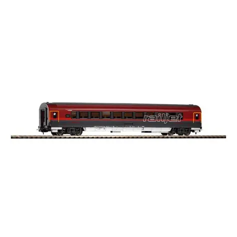 Piko 57643 Osobní vagón Bmpz 2. tř. Railjet ÖBB VI / Měřítko:H0 (1:87) / Délka: 268 mm / Rádius: 358 mm / od 14 let 